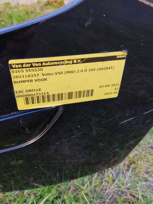 Zderzak Volvo V50
