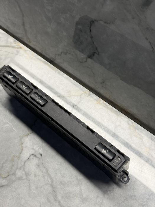 BMW E46 Планка підігріву сидінь Блок DSC Кнопка Допомоги при спуску