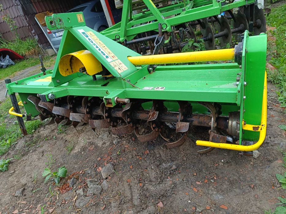 Brona talerzowa 2m 315 Bomet 240  Agregat Glebogryzarka Sadzarka AKPIL