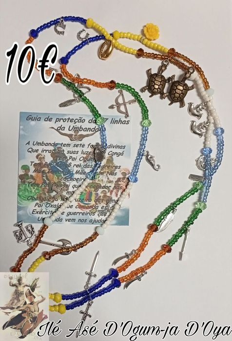 Pulseiras e guias de proteção