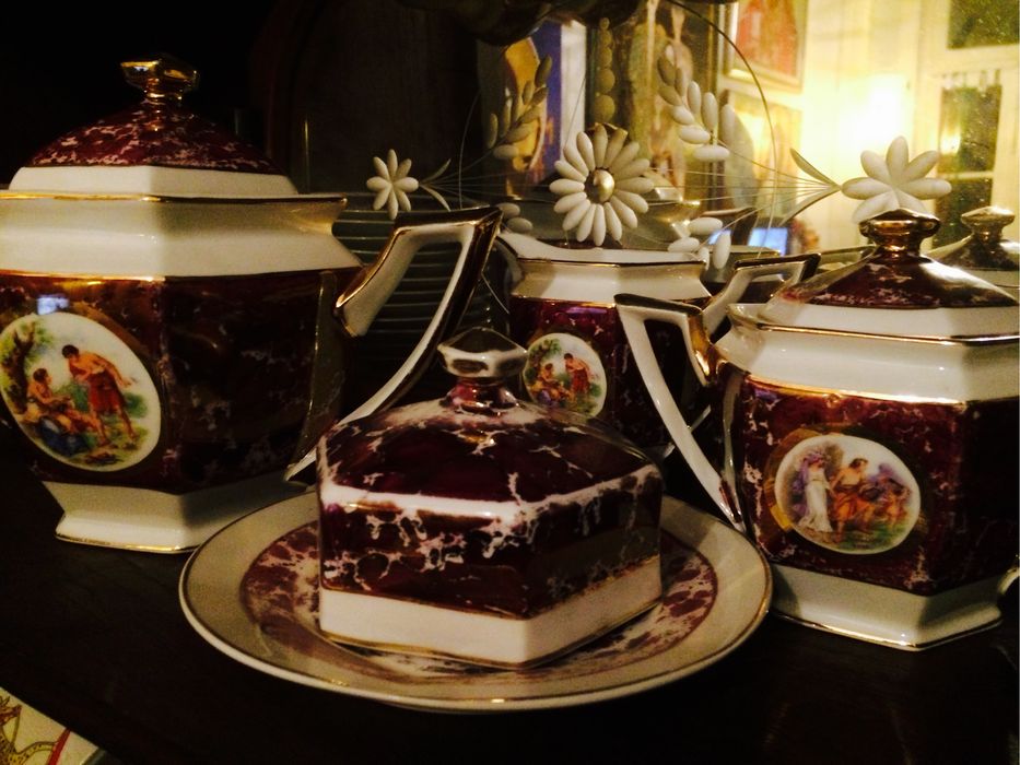 Vista Alegre Antique Tea Set64297546130691123