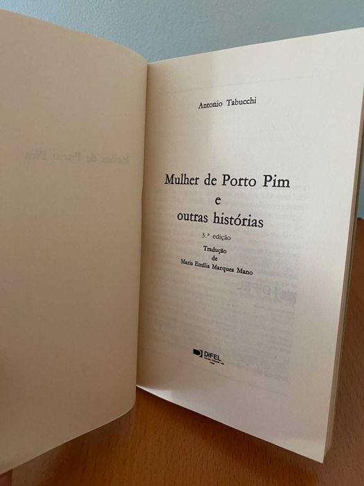Mulher de Porto Pim - Antonio Tabucchi