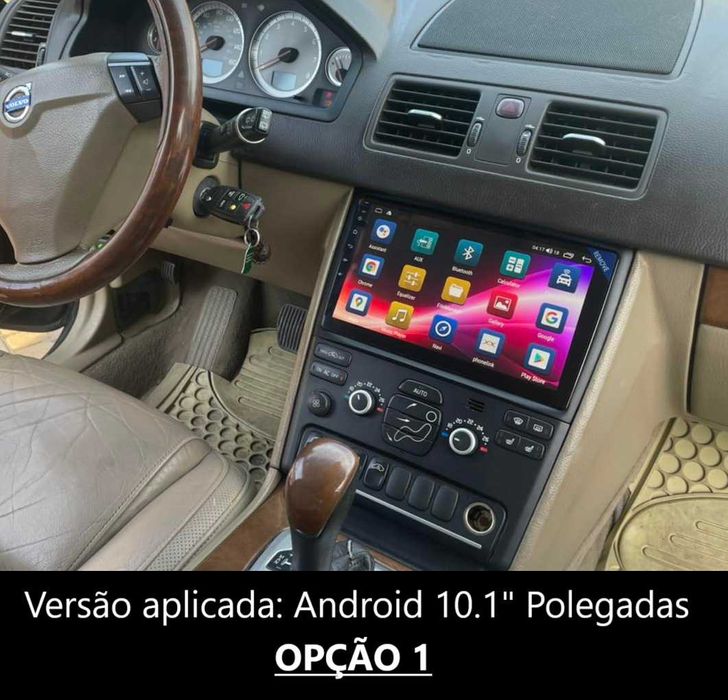 (NOVO) Rádio 2DIN • VOLVO XC90 (2002 a 2014) • Android XC-90 [4+64GB]