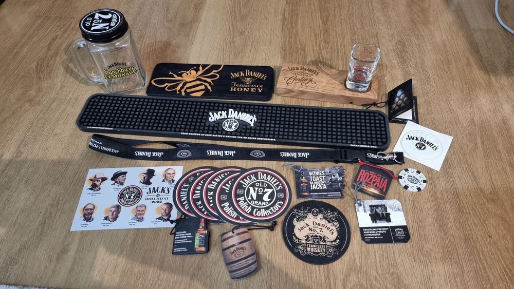 Zestaw jack daniels gadżety mata jack daniel's