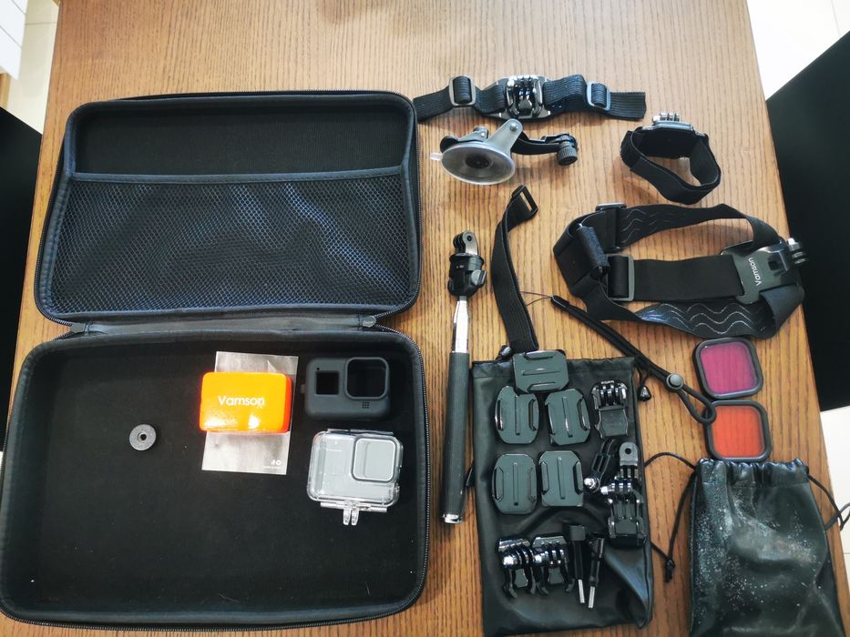 Gopro Hero 8 Black + acessórios