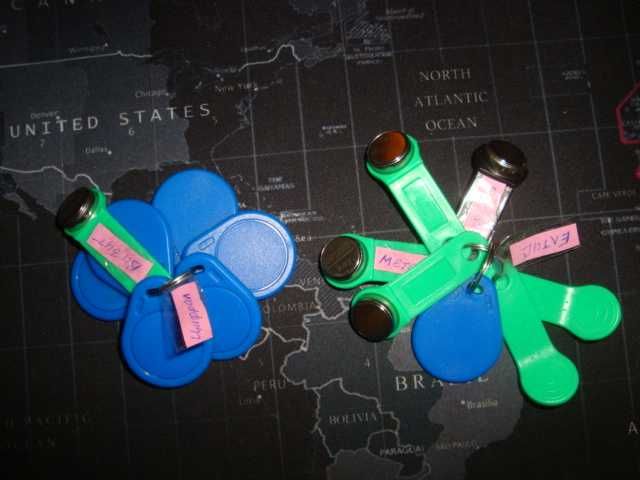 Ключи универсальные домофонные