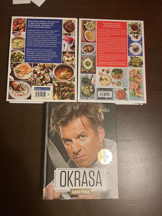Książki kucharskie Jamie Oliver, Pascal Okrasa