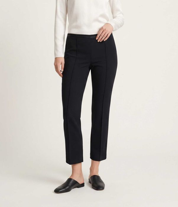 Укорочені чорні штани Marks & Spencer, розмір 12 (L), заміри