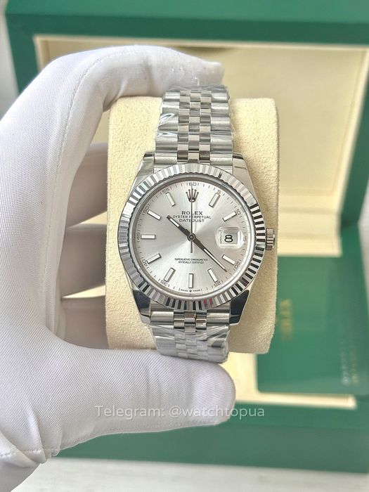 Годинник Rolex Datejust Silver Dial 126334 Ролекс