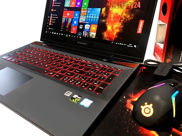 Gamingowy Laptop Lenovo Ośmio i7 NVIDIA 8GB SSD-256GB Do Gier Pracy