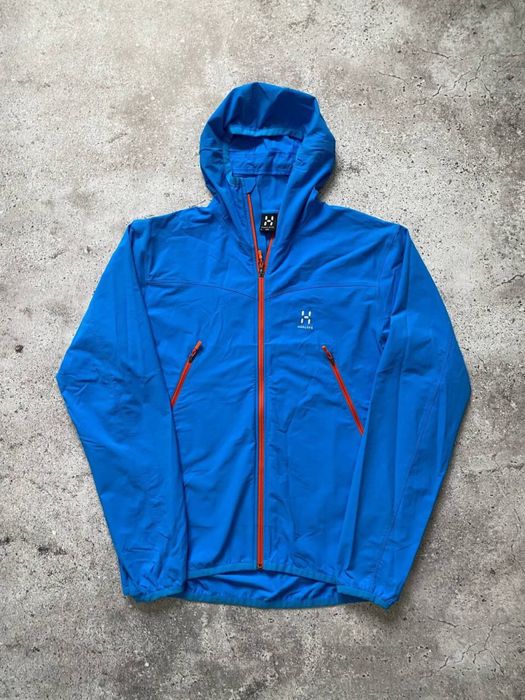 Оригінальна куртка Haglöfs haglofs синього кольору Stone Island L-XL