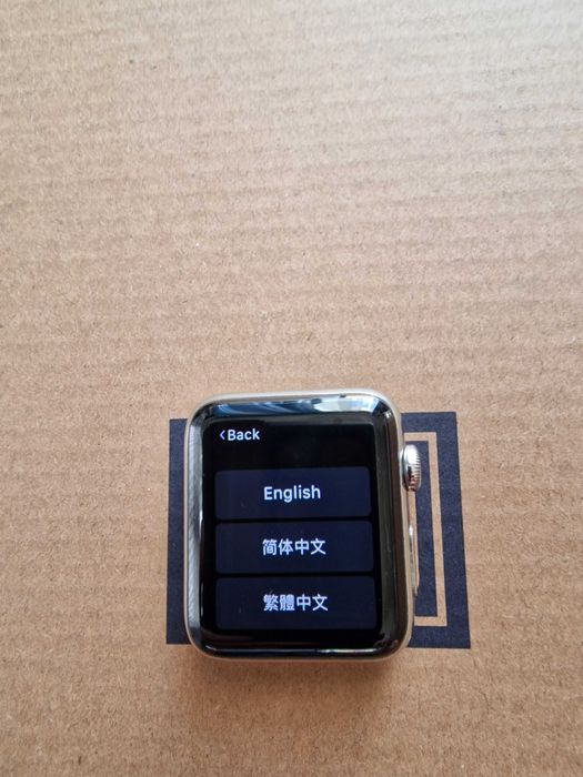 Apple Watch 2 GPS  42mm Stainless Steel Case