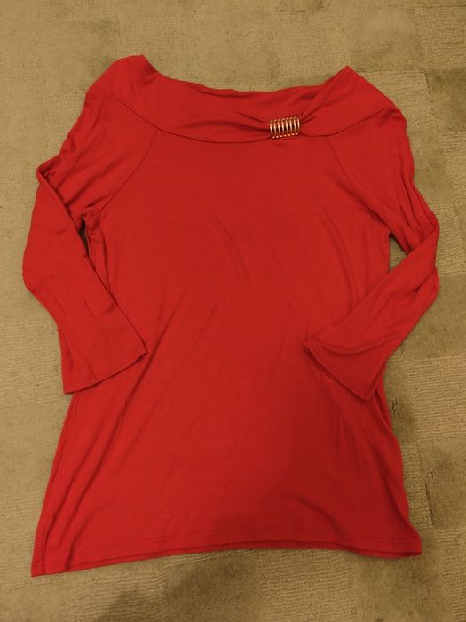 Bluzka w kolorową pomarańczowym w rozmiarze 10 M&Co