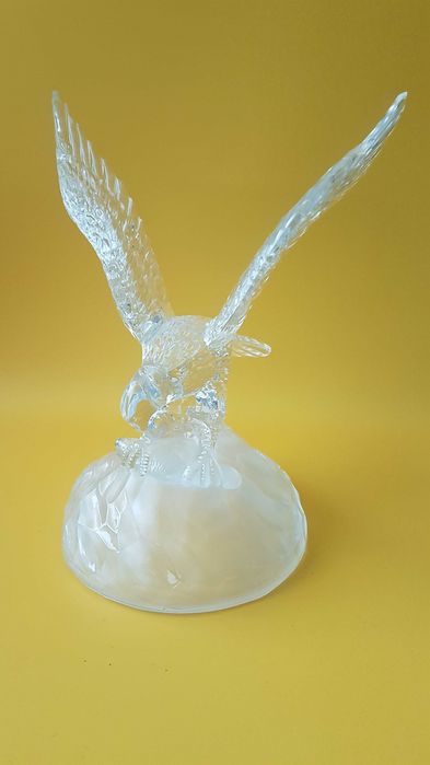 Águia em Cristal ( 22 cm )
