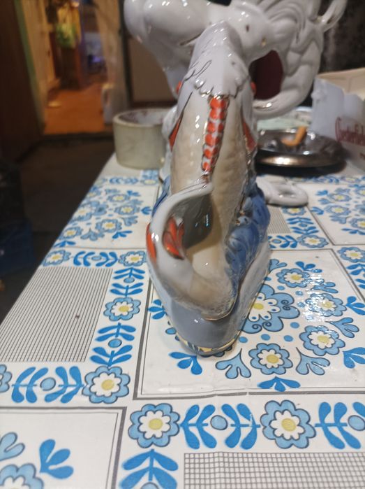 Фарфорова рибка СССР серветниця