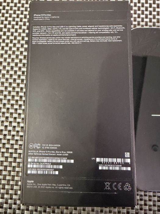 Iphone 13 Pro Max Sierra Blue 256 Gb