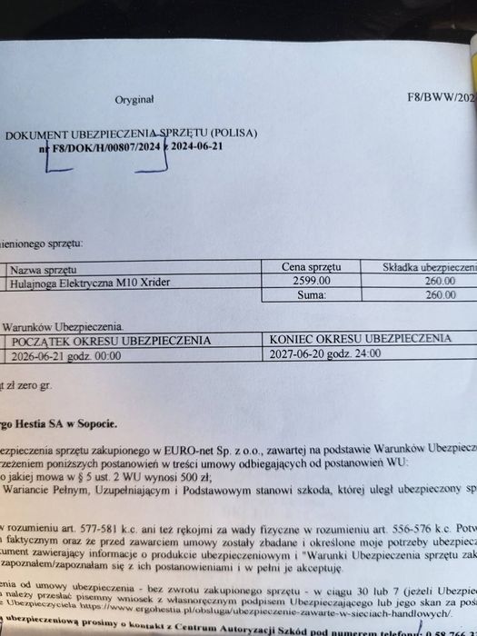 Hulajnoga elektryczna Xrider m10