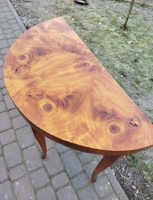 Konsola w stylu Biedermeier- czereśnia.