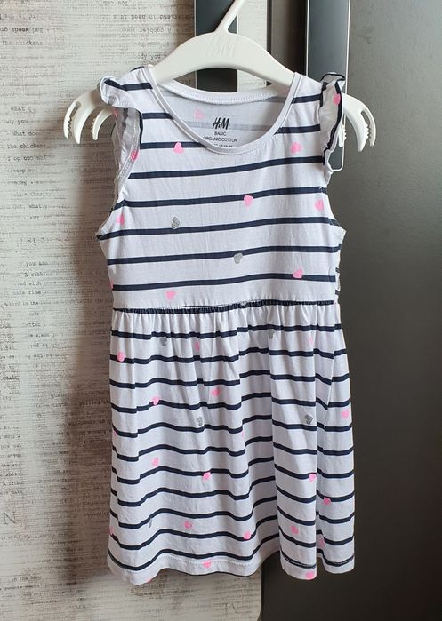 H&M pakiet sukienek r.92