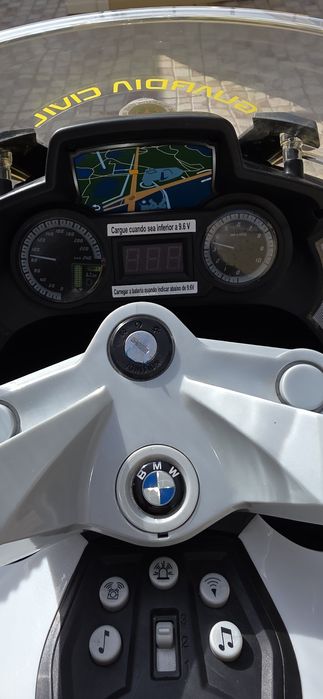 Moto da polícia de trânsito 12v