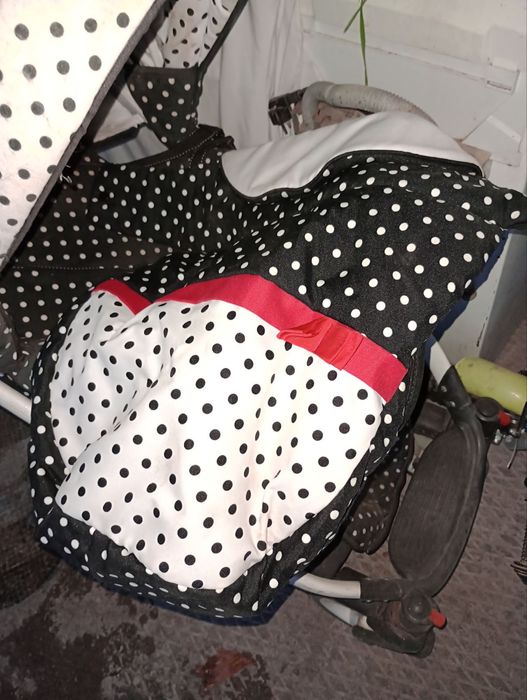 Коляска 2 в 1 dada paradise