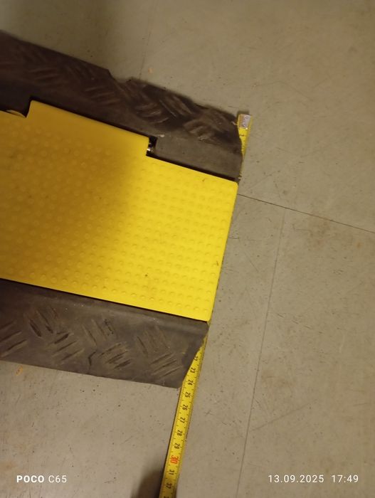 Próg kablowy 1m najazd osłona przewodów rurek