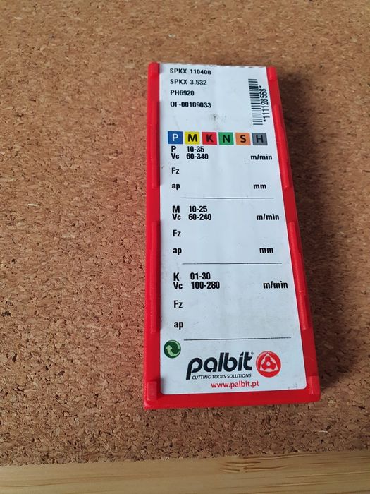 6 sztuk płytka plytki wieloostrzowe do wierteł SPKX 110408 PH6920 AKKO