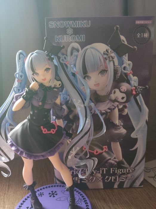 Hatsune Miku Snow Miku x Kuromi Trio-Try-iT