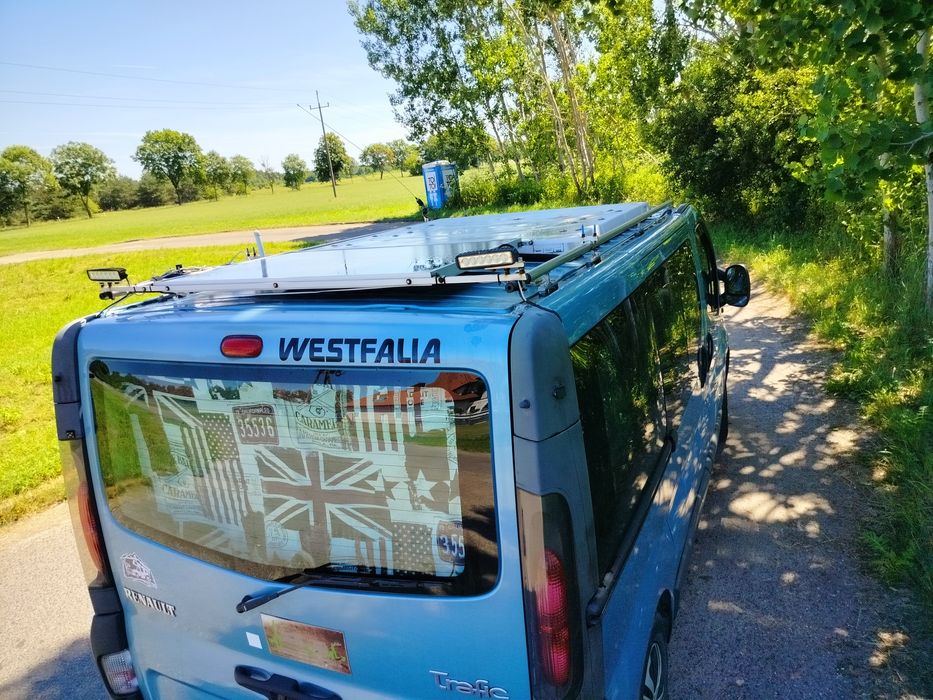 Kamper van Renault Trafic Westfalia