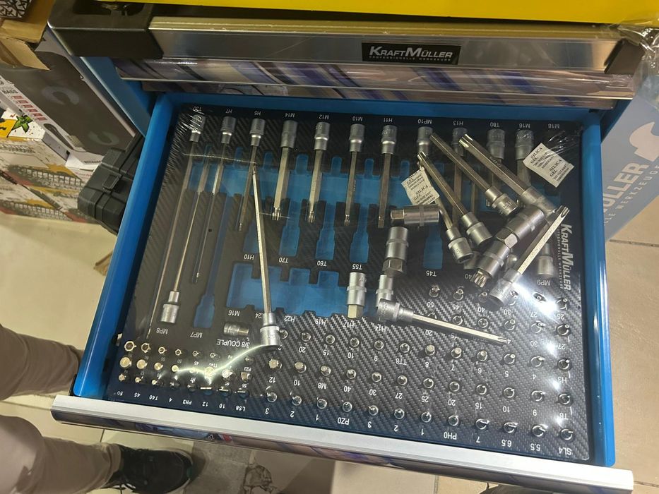 Carrinho de ferramentas 7 gavetas