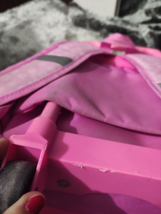 Mochila com rodas da Minnie