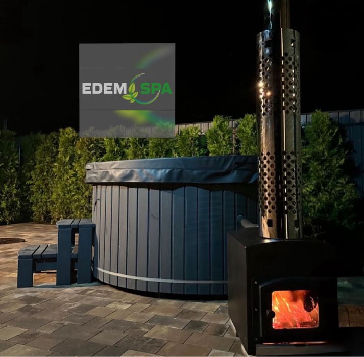 Чан на дровах від виробника! Джакузі вуличне! Спа купель з підігрівом!