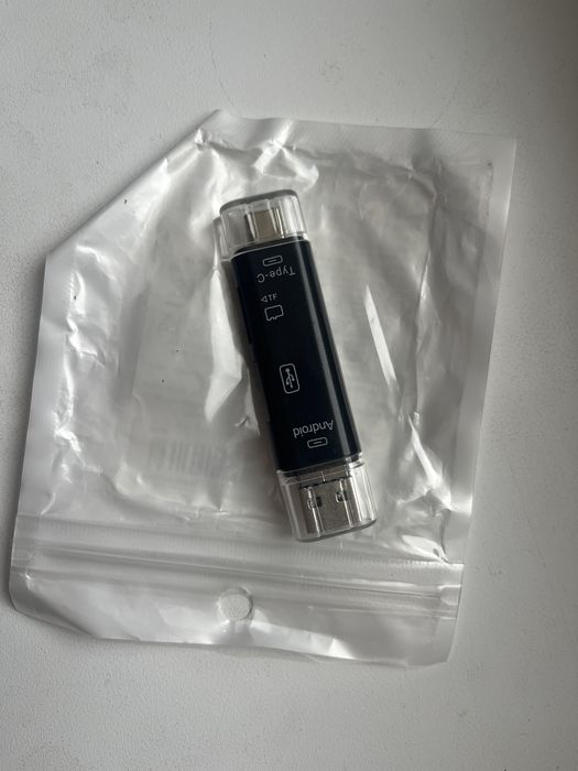 USB-C Хаб, Тестер, Кардридер та OTG адаптери (Нові)