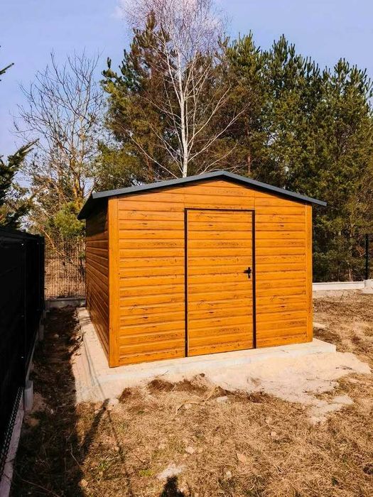 3x4 garaż ogrodowy narzędziowy na działkę magazynek schowek rod garaz konstrukcja domek