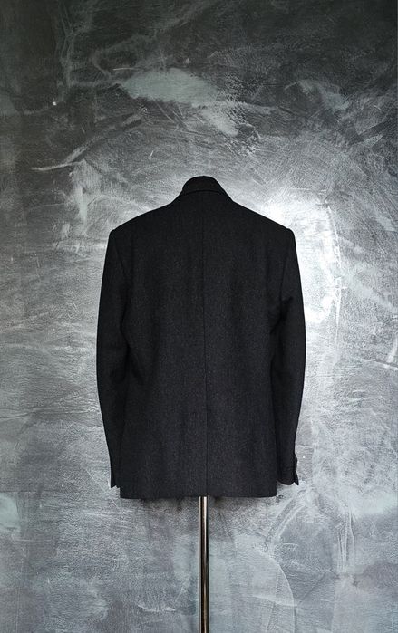 Knowledge Cotton Apparel marynarka męska wełna granatowa L