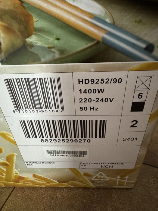 Air Fryer Philips Ovi Mini HD9252/90