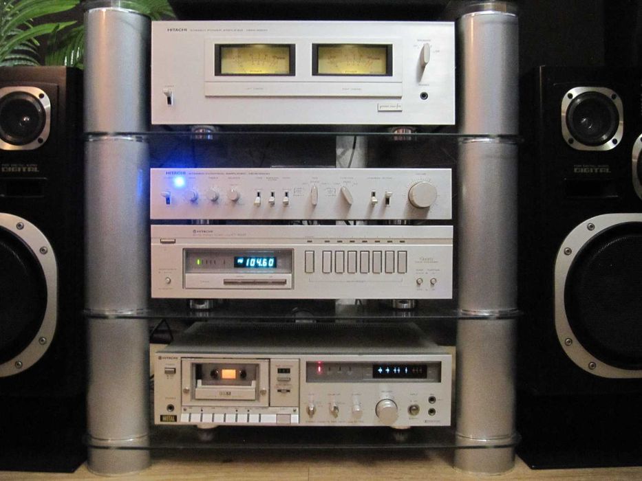 ТОПОВА Стереосистема HITACHI Mega Sound *ІДЕАЛЬНИЙ стан / СУПЕР звук