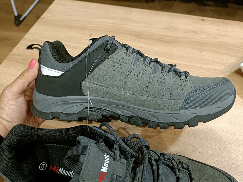 Buty trekkingowe HiMountain Ramsey r.44 khaki wodoodporne traper