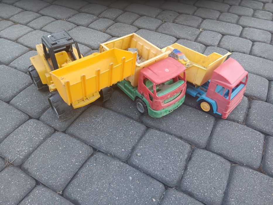 Auta zabawki do piasku
