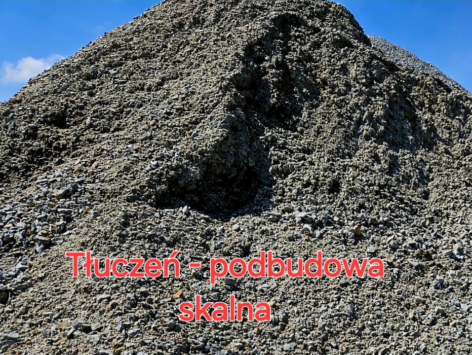 Gruz betonowy, Podbudowa