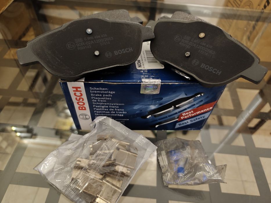 Pastilhas de travão Bosh para Citroen