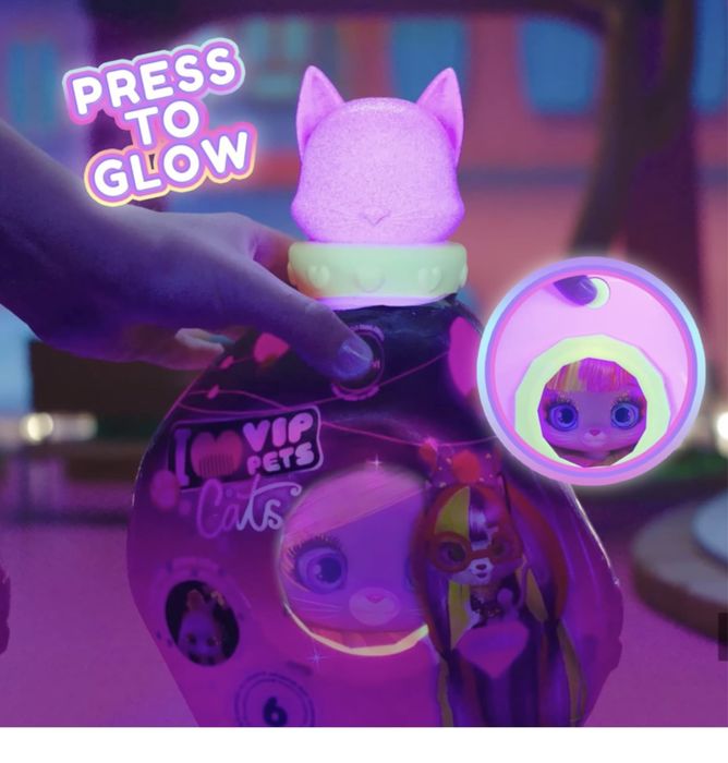 Уцінка! IMC Toys VIP Pets Cats - Melisa Neon Cat Doll