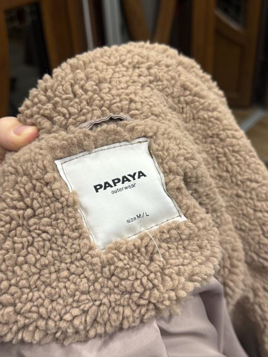Еко шубка, шуба тедді ,зимова куртка papaya
