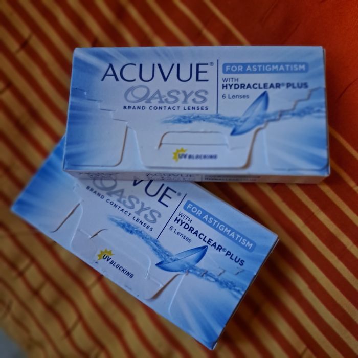Dwutygodniowe soczewki Acuvue Oasys for Astigmatism 5szt.