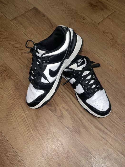Nike Dunk Low White/Black найк данк лоу
