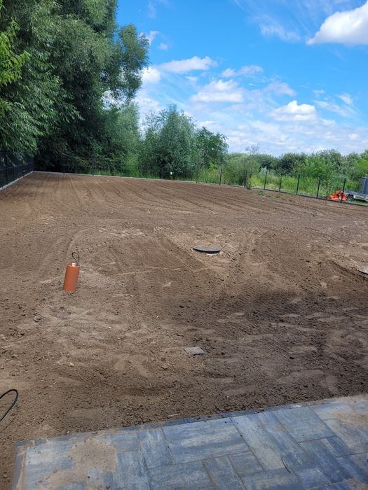 usługi glebogryzarką