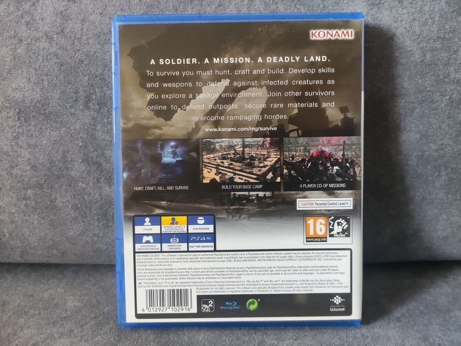 Metal Gear Survive PS4