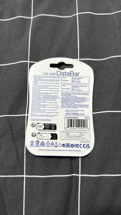 Verbatim 64GB DataBar USB 2.0 Drive (FECHADO)