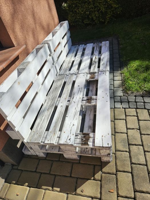 Ławka z palet za darmo