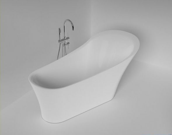 The North Bath Ciri wanna wolnostojąca 170x80cm + syfon klik-klak